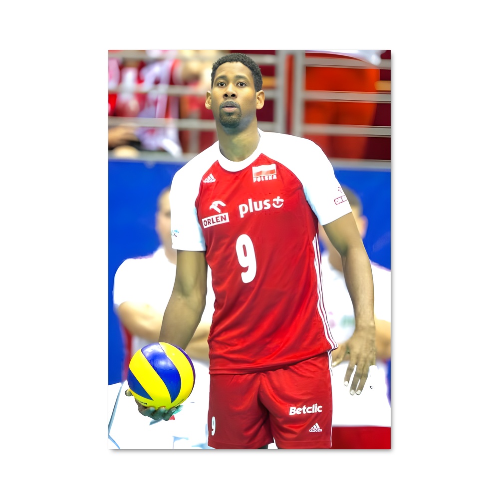 Poster Wilfredo leon – affiche Volleyball